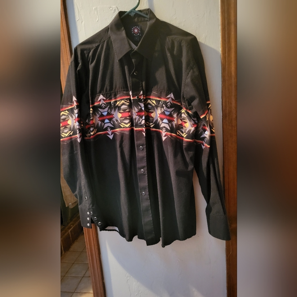 Mens Fancy Western Dress shirt